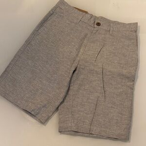 Patagonia Men's Light Gray Flat Front Shorts - size 28
